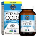 Have of Life Vitamin Code Raw One for mænd, En gang daglig Multivitamin, 30 kapsler, En om dagen Herre Vitamin Plus Frugt, Veggies & Probiotika til Herre Sundhed, Vegetarisk Multivitaminer