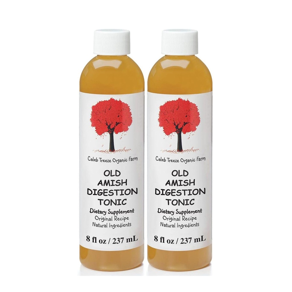 Caleb Treeze Organic Farm Stops Acid Reflux 8oz (pakke med 2)