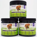 ZENAPET hund immunforsvar Premium Powder Topper, Tyrkiet Hale, Spirulina & Beta- glucan, Understøtter et sundt immunsystem & fordøjelse, Human- Grade, Made in USA