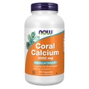 Now Foods Supplements, Coral Calcium 1000 mg, Bone Health *, Sund pH balance *, 250 Veg kapsler