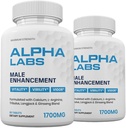 Zonata (2 Pack) Alpha Labs Kosttilskud til mænd, naturligvis forbedre ydeevne, Endurance, og energiniveauer, Natural Formel til Sustain Energy & Performance Niveauer (120 tabletter)