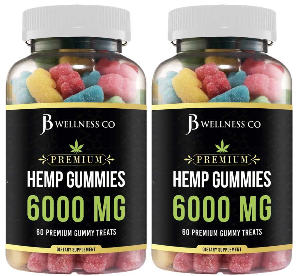 Hamp Gummies - Avancerede Gummies - Afslappende Gummy med Hamp Oil [2-Pack]