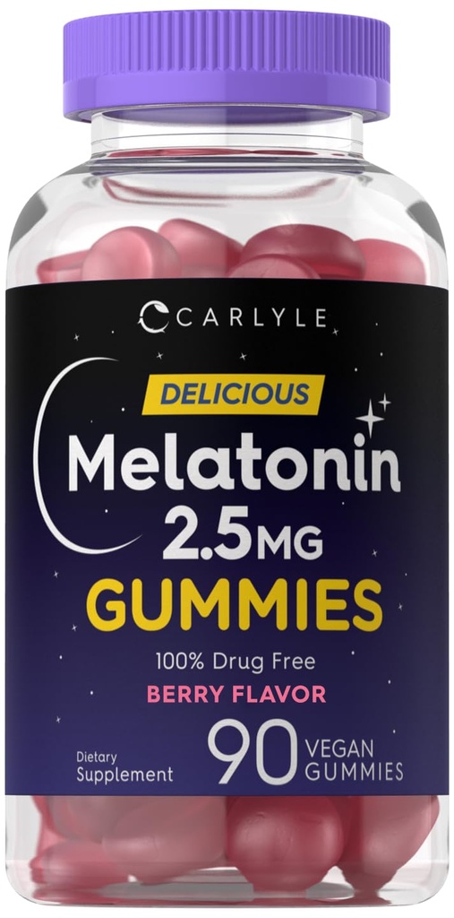 Carlyle Melatonin 2, 5 mg gummies