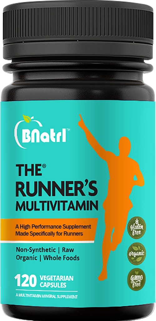Løberens Multivitamin- Organic High Performance Multivitamin Lavet specielt til løbere, 2 Måneders forsyning