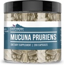 Earthborn Elements Mucuna Pruriens Extract, 200 Kapsler, Ingen tilsætningsstoffer eller Fillers