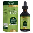 Go Nutrients Jod Edge - Organic Nascent Jod Liquid Supplement for Thyroid Support, Energy, Immunum & Kognitiv Sundhed - Høj Absorption Drops - Natural Tincture for Women & Men - 1 oz