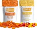 Smart for liv D-vitamin 3 Bunded med C-vitamin gummier til hele familien