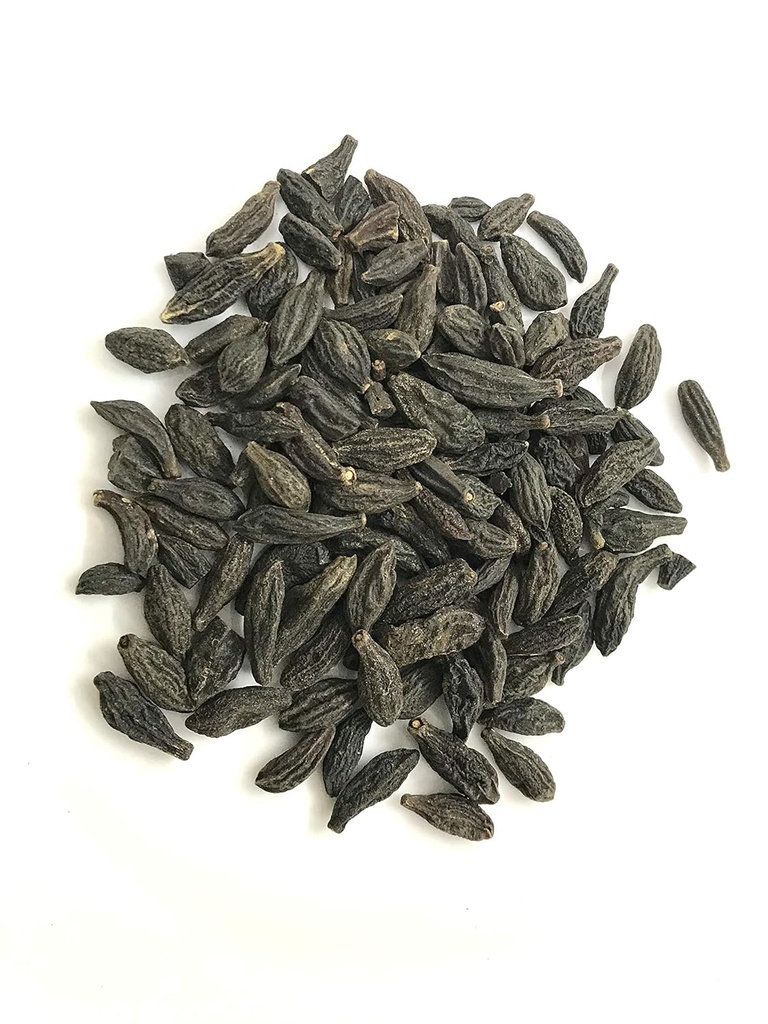 FINALIA Chebula Retz, Indian Raw & Whole HERB for DIGESTION, Small Harad Black (4)