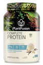 PlantFusion Complete Vegan Protein Powder - Plant baseret Protein Powder med BCAA, fordøjelsesenzymer og Pea Protein - Keto, Gluten Free, Soy Free, Non- Dairy, No Sugar, Non- GMO - Vanilla Bean 2 LB