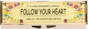 AmyZone Pill Organizer Weekly 7 Day Travel Portable Compact Pill Box Pill sag til at holde vitaminer / Tylenol / Fish Oil / Kosttilskud / Meds / Tablet til purse / Pocket (Følg dit hjerte)