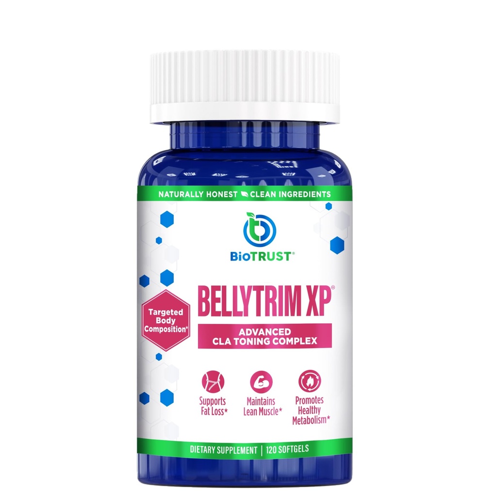 BioTrust BellyTrim XP Advanced CLA toning supplement, konjugeret linolsyre (60 Servere)