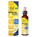 Bach RESCUE SLEEP Dropper 20ml, Natural Sleep Aid, Homøopatisk Blomst Essence, Gratis Melatonin, Sukker, & Gluten, Familie-Friendly, Ikke-alkohol Formel