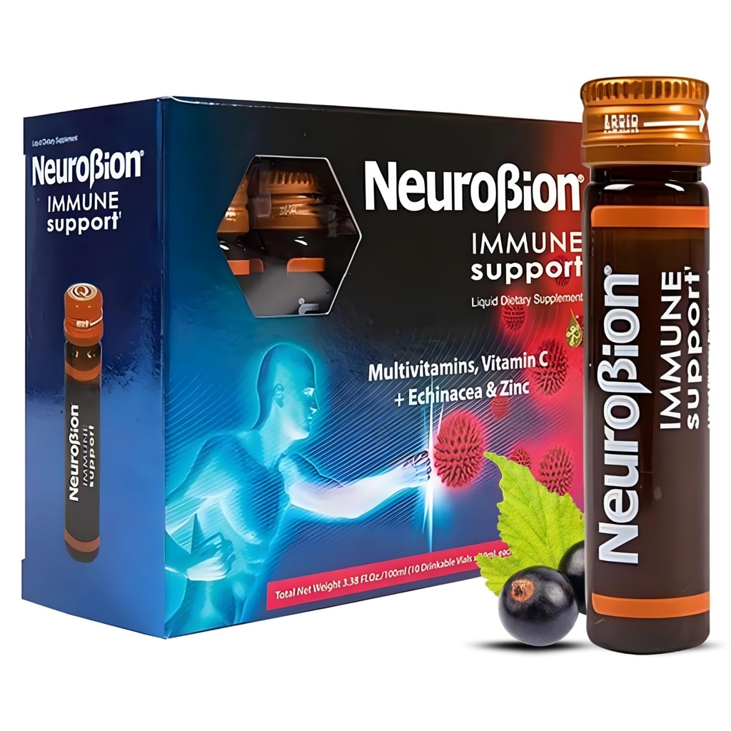 Neurobion immunforsvar med Echinacea & Zink 10 hætteglas x 10 ml