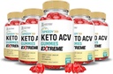 Justified Laboratories (5 Pack Speedy Keto ACV Gummies Extreme 2000MG Speedy Keto Gummies Advanced Formel Apple Cider Vinagar med Pomegranate Beet Juice Powder B12 Vegan Non GMO 300 Gummys