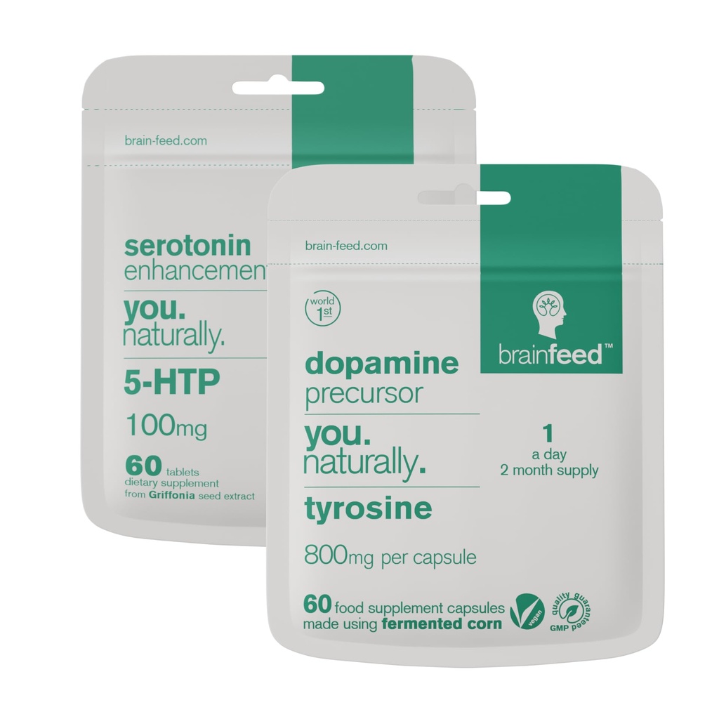 Serotonin og Dopamin Kosttilskud