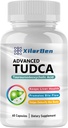 Generisk TUDCA tillæg-Leverstøtte, Rense Detox & Reparation, Ultra Styrke Bile Salt TUDCA 1000mg 60 kapsler