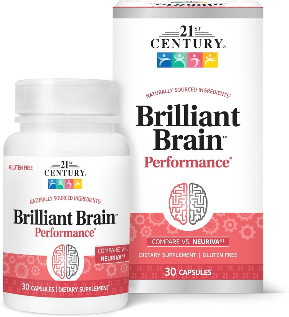 21st Century Brilliant Brain Performance, 30 Count