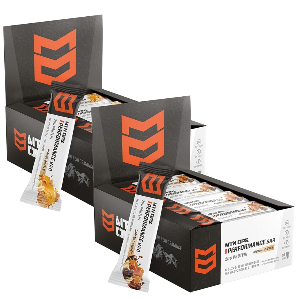 Performance Barer Caramel Crunch + Peanut Butter Bliss Bundle