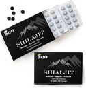 Sayan 100% Pure Shilajit Tablets, 24,000mg High- Potency Supplement, Mere effektiv end Resin & Kapsler, 85 + Trace Minerals Sourced fra 10,000ft Lab- Testet for renhed. 120 Tabletter, 24- måneders forsyning