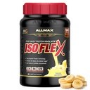 ALLMAX Nutrition ISOFLEX Whey Protein Isolate, Banana - 2 LB - 27 Bedste Protein Per Scoop - Zero Fat & Sugar - 99% Lactose Free - Gluten Free & Soy Free - Ca. 30 Servere