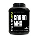 NutraBio CarboMax Maltodextrin Powder - Kulhydrat pulver til vedvarende energi - Calorie Rich for muskel og vægt Gain - Unflavored - 5 pounds, 75 Servere