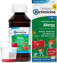 Baktimicina Børnenes Væske - Kids Medicine - Age 6 og Over - Sweet Cherry Flavor - 4 Fl OZ