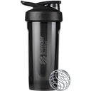 BlenderFlaske Strada Tritan Shaker Flaske med låselåg, 28-Ounce, sort
