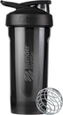 BlenderFlaske Strada Tritan Shaker Flaske med låselåg, 28-Ounce, sort