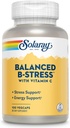 SOLARAY B- Stress Supplements124; 100 Tæl