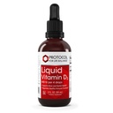 PROTOKOL FOR LIV BALANCE - Flydende D-3-vitamin - Understøtter Calcium Absorption, Knogler og Dental Sundhed, og immunfunktion i Nem at administrere Drops - 2 Fl oz (60 ml)