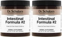 Dr. Schulzes Intestinal Formel # 2 - Cleansing Supplement for Colon Health Support - Understøtter Daily Elimination - Plant-Based Herbal Supplement - Gluten- Free & Vegan - 8 oz (2 - Pack)