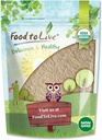 Food to Live Organic Ashwagandha Root Powder, 12 Ounces - non-GMO, Finely Ground Indian Ginseng, Pure, Raw, Vegan. Let at blande. Adaptogen Herb.