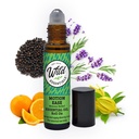 Wild Essentials Motion Essentials Oil Roll On, 10ml Motion Sygdom, Kvalme, Opsat Mave, Vertigo, Dizzy, Seasick, Cardick, Lavet med Organic Jojoba Oil, Klar til brug, Fugt, Alle naturlige