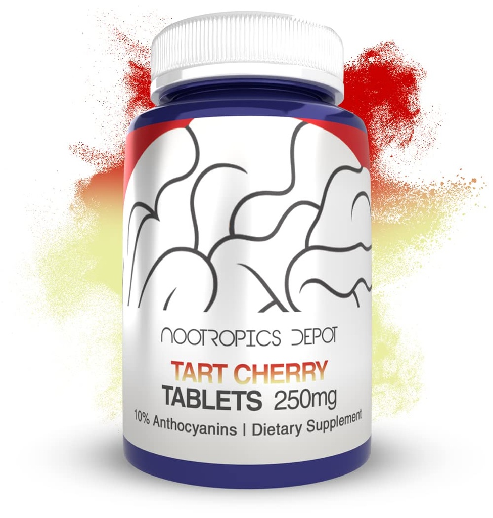 Nootropics Depot Tart Cherry Extract Tabletter á 124; 250 mg