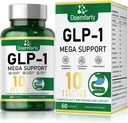 GLP-1 Probiotika; GLP-1 Supplement, GLP- Activate med 10 Millioner CFU Multi- Strain Probiotika + Prebiotika, naturligt GLP 1 Produktion, GLP-1 Probiotika til mænd og kvinder, 60 GLP-1 Capsule [1pcs] h1 /