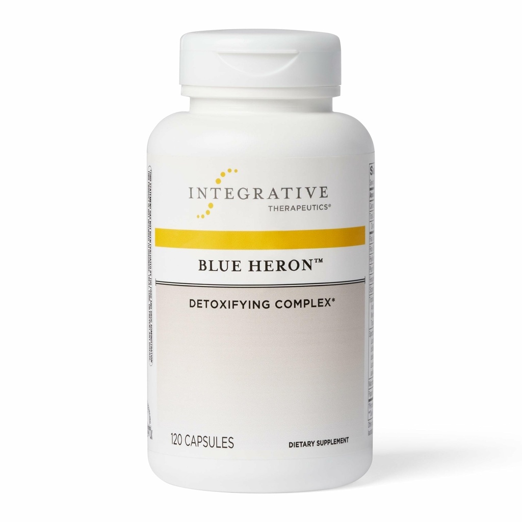 Integrativ terapi Blå Heron - fordøjelsestillæg, der understøtter Colon funktion & Gastrointestinal support * - Dairy- Free - 120 kapsler (20 Servere)