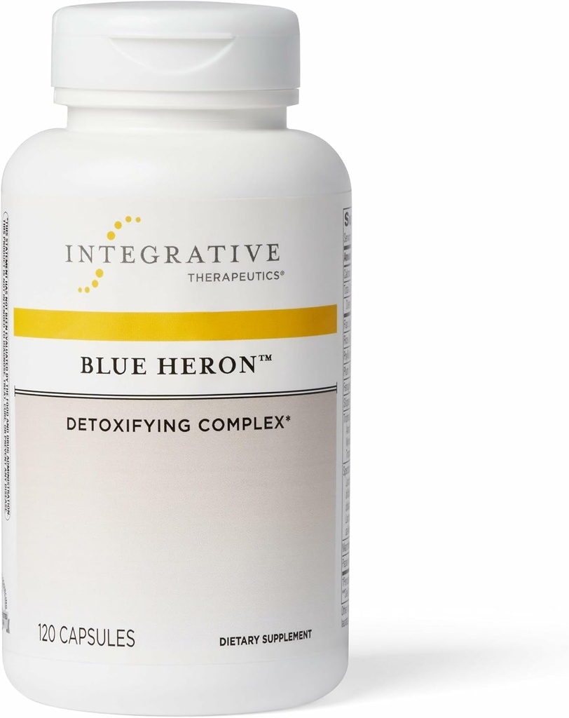Integrativ terapi Blå Heron - fordøjelsestillæg, der understøtter Colon funktion & Gastrointestinal support * - Dairy- Free - 120 kapsler (20 Servere)