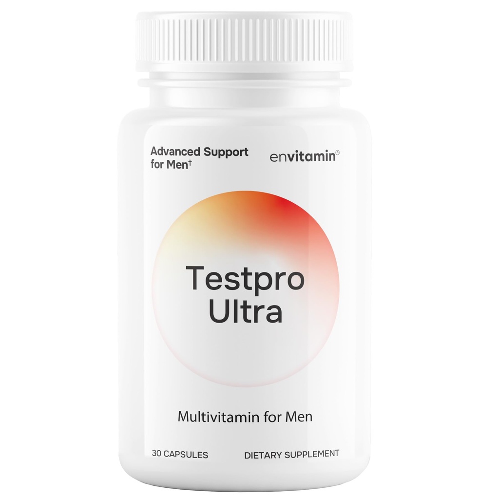 Testpro Testosteron Support Ultra til mænd med bukkehorn, Tribulus & Maca