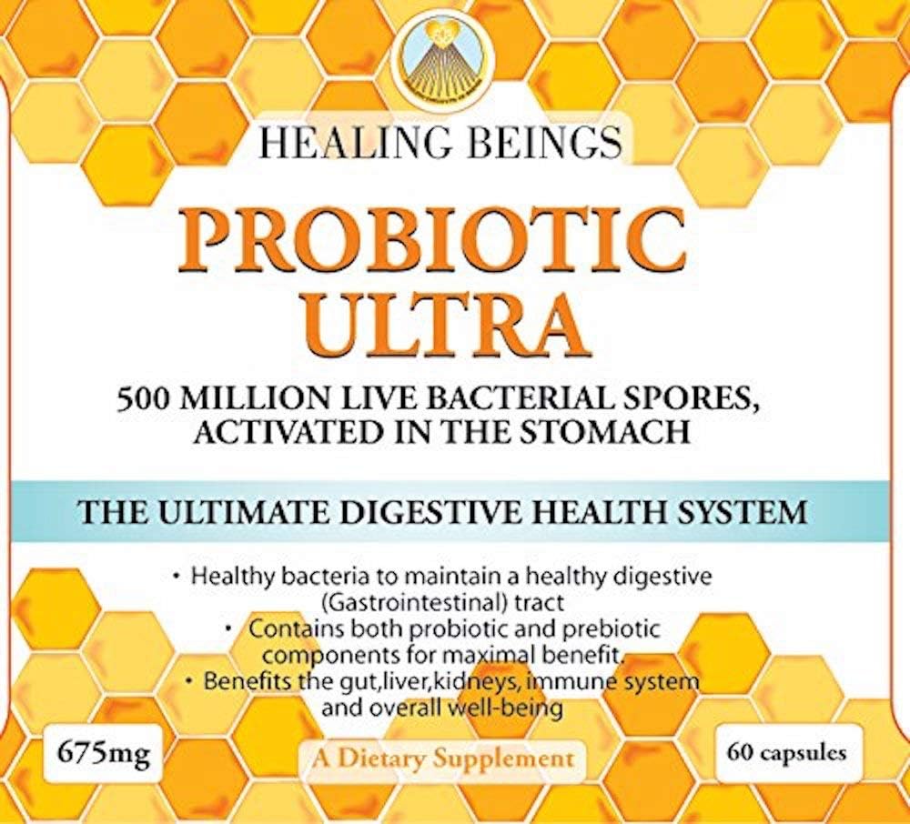 Den oprindelige Probiotiske Ultra- (Læge Formuleret) Omfattende fordøjelse og intestinal sundhed støtte både præ-biotiske og pro- biotiske. Det understøtter også auto immun Related Wellness