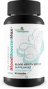 Blood Booster Max Pro Bio Science - Blood Health Support - Fremme Balanceret Blood Health med Blood Health Kosttilskud - Hjælp med at forbedre blodgennemstrømning, energi, & Nutrient Absorption - Heart Health Support