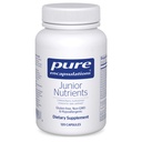 Pure indkapslinger Junior Nutrients - Kids & Teens Multivitamin - uden jern - med calcium, vitamin D3 & C - non-GMO & Vegetar - 120 kapsler