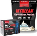Myogenix Myovite Multivitamin & Myolean Vanilla Whey Protein Bundle - Komplet daglig ernæring med 40g High- Protein Whey - Support Energy, Muskelvækst & Inddrivelse