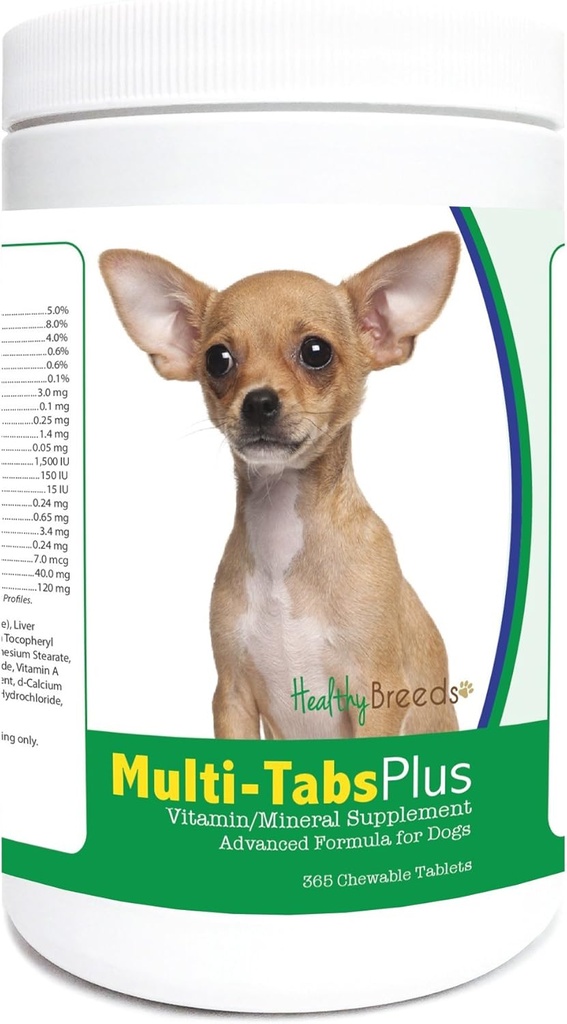 Sunde racer Chihuahua Multi- Tabs Plus tyggetabletter 365 Greve
