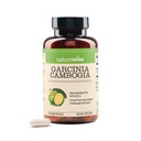 Naturewise Garcinia Cambogia - 60% HCA Concentration Extract, Natural Support for Weight Goals and Energy Levels - Vegan, Non- GMO, Gluten Free - 90 Kapsler [1-3 Måned Supply]