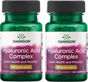 Swanson Hyaluronsyre Complex 166 mg 60 Caps (2 Pack)