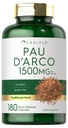Carlyle PAU D 'Arco Kapsler er 124; 1500mg • 124; 180 Tæl • 124; Non- GMO, Gluten Free • 124; Urtetilskud