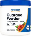 Nutricost Guarana Extract Powder 100 Bedste - Natural Brasiliansk Urtekoffein / Energizer supplement