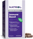Natrol immun boost kapsler, immunstøtte kosttilskud, fremstillet med EpiCor klinisk testet, omfatter vitaminer C, D3, Selen og zink, 30 Tæl