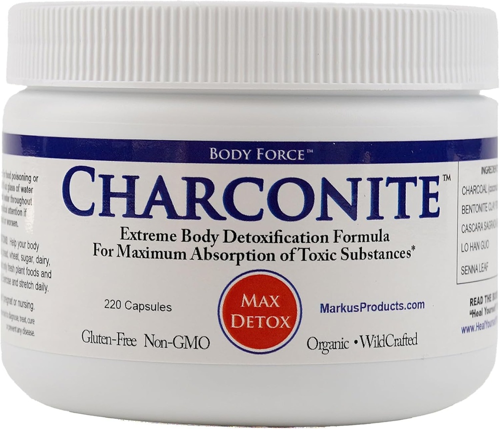 Charconit - Charcoal og bentonit Combo