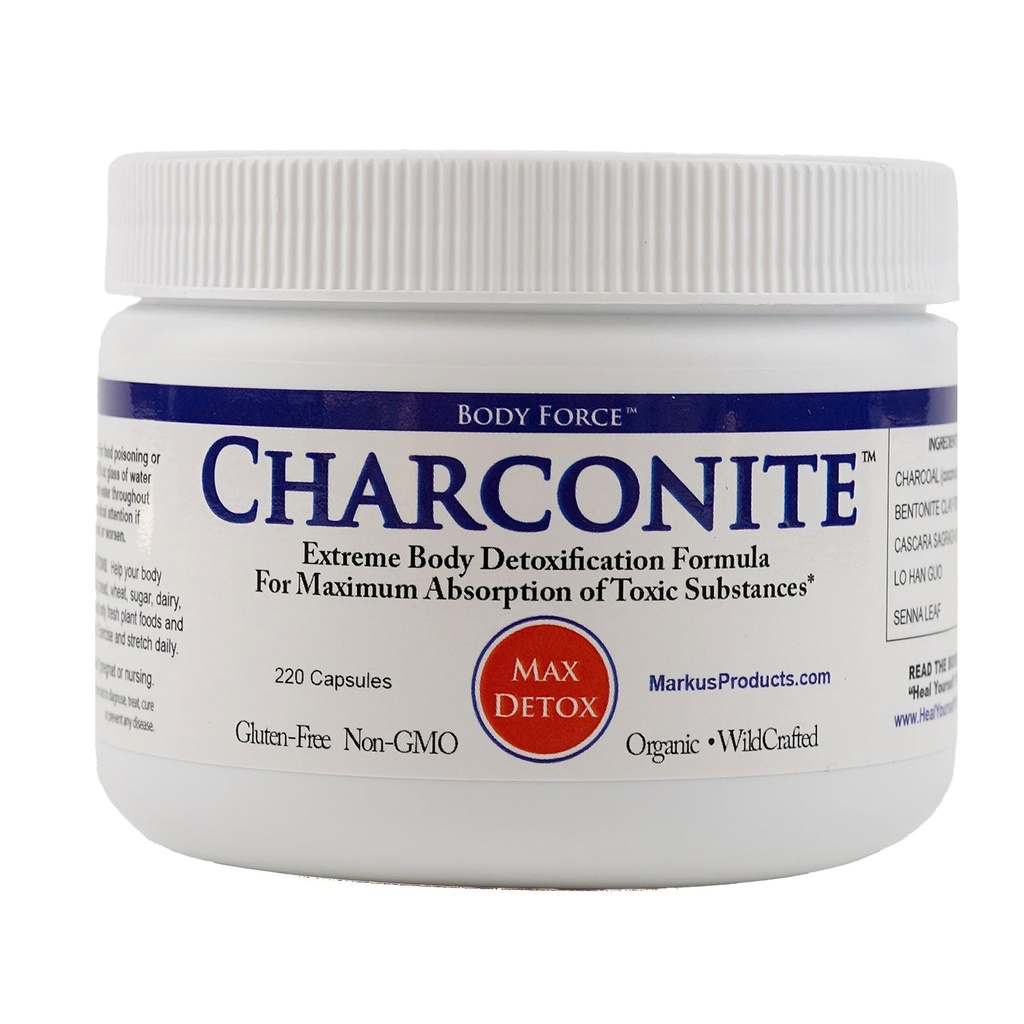 Charconit - Charcoal og bentonit Combo
